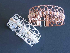 Wire Lace Jewellery by Rosemary Shepherd